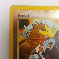 Entei Reverse Holo 34 - WOTC Black Star Promo - Pokemon TCG - MP - Image 3