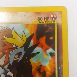 Entei Reverse Holo 34 - WOTC Black Star Promo - Pokemon TCG - MP - Image 4