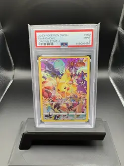 Pokemon Pikachu Crown Zenith Secret Rare Full Art Holo PSA 9 #160/159 2023 - Image 1