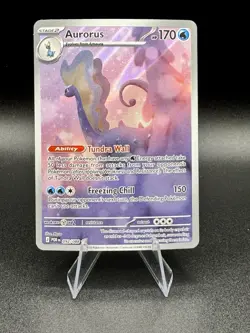 Pokemon TCG Aurorus 092/088 Perfect Order Illustration Rare Holo NM 2026 - Image 1