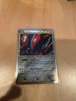 Pokemon Scizor Prime Undaunted Holo Ultra Rare 84/90 (2010) LP/MP - Image 1