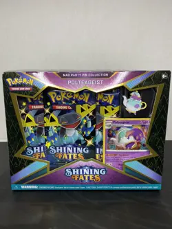 POKEMON SHINING FATES MAD PARTY PIN COLLECTIONS Polteageist - SHIPS NOW🚚💨 - Image 1