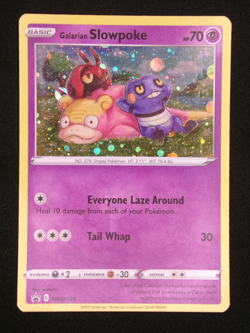 GALARIAN SLOWPOKE / SWSH126 / HOLO / SWORD & SHIELD PROMO / POKEMON / LP-NM - Image 1