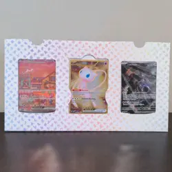 Pokemon TCG 151 UPC Promo Set Mew 053, Mewtwo 052 & Metal Mew 205 SEALED - Image 1