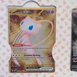Pokemon TCG 151 UPC Promo Set Mew 053, Mewtwo 052 & Metal Mew 205 SEALED - Image 3