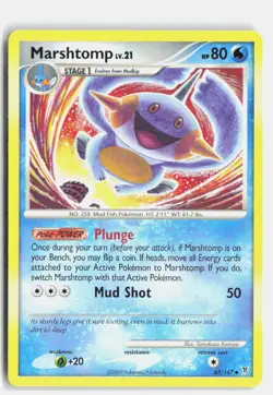 Marshtomp 67/147 Supreme Victors Uncommon Pokemon NM - Image 1