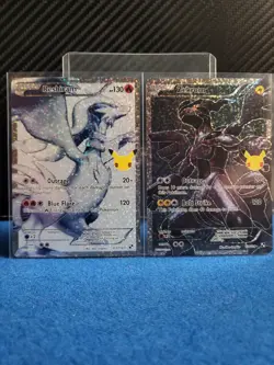 Pokemon Reshiram & Zekrom Full Art Holo Celebrations Classic Collection - Image 1