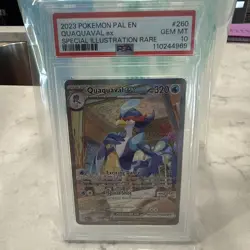 2023 Pokemon Pal En Quaquaval Ex SIR PSA 10 - Image 1