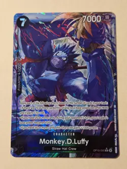 Monkey.D.Luffy (Alternate Art) OP15-092 Adventure on Kami's Island Foil English - Image 1