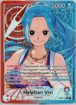 Nefeltari Vivi (001) (Alternate Art) L Extra Booster: One Piece Heroines Edition - Image 1