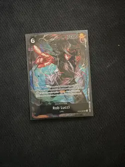 Rob Lucci 2023 One Piece Pillars of Strength #OP03-092 Super Rare - Image 1