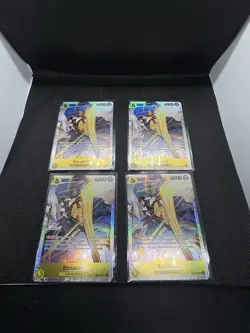 One Piece 4X Borsalino EB04-058 SR Adventure On Kamis Island OP15 NM TCG Playset - Image 1
