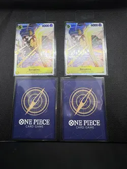 One Piece 4X Borsalino EB04-058 SR Adventure On Kamis Island OP15 NM TCG Playset - Image 2