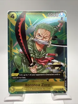 One Piece Roronoa Zoro CS Championship 2024 Event Pack P-042 - Image 1