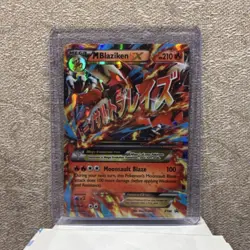 Pokemon Mega Blaziken EX Promo Holo Fire 210 HP Moonsault Blaze XY86 Card - Image 1