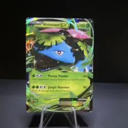 Pokemon Venusaur EX Full Art Promo Holo XY28 XY English Trading Card - Image 1