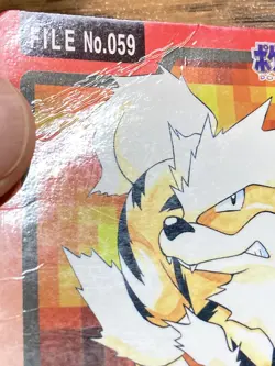 Pokemon Carddass Card Arcanine File No.59 Bandai Pocket Monsters 1997 Japan - Image 4