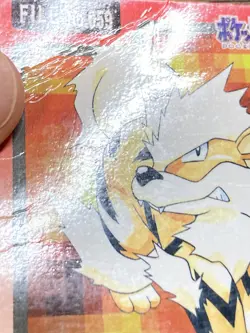 Pokemon Carddass Card Arcanine File No.59 Bandai Pocket Monsters 1997 Japan - Image 5