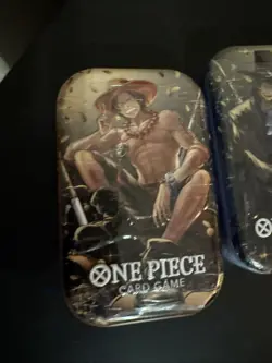 One Piece Card Game Tin Pack Set Vol 2 Portgas Sabo 3 Pack! - Image 2
