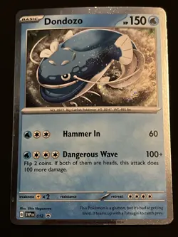 Dondozo - SVP012 - Pokemon Promo Scarlet & Violet Ultra Rare Holo Card VLP - Image 1