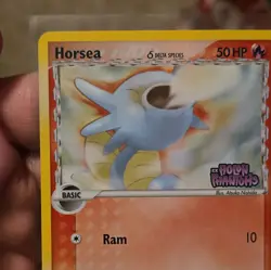 Horsea 66/110 Common Reverse Holo Stamped Holon Phantoms Pokemon Card - Image 2