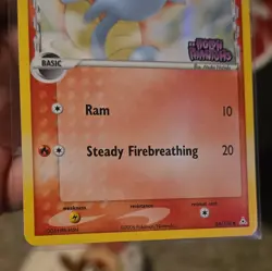 Horsea 66/110 Common Reverse Holo Stamped Holon Phantoms Pokemon Card - Image 5