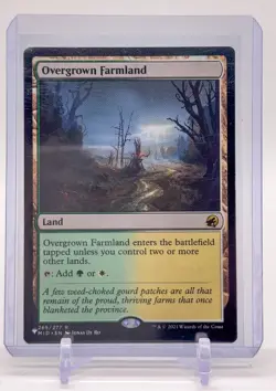 NM Overgrown Farmland 265 The List MTG w/ Tracking - Image 1