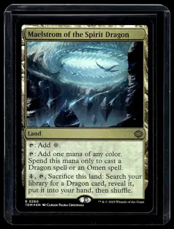 Near Mint or Better Foil Maelstrom of the Spirit Dragon #260 W/Tracking - Image 1