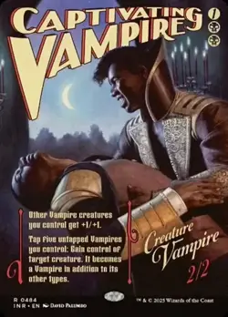 Captivating Vampire - Movie Poster - MtG Innistrad Remastered - NM - Image 1