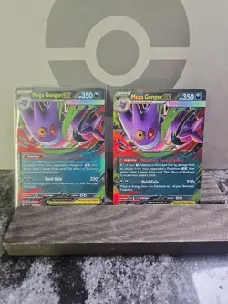 Pokemon Tcg Mega Gengar EX Ascended Heroes 125/217 (2) Playset - Image 1