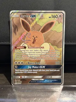 Pokemon Eevee GX SM233 Promo Holo 160 HP Ascension DNA Basic Card - Image 1