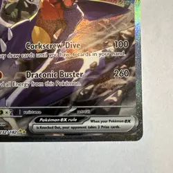 Pokemon Cynthia's Garchomp EX Special Illustration Rare Holo 232/182 330 HP - Image 5