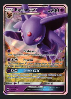 Espeon GX 61/149 Sun & Moon Ultra Rare Pokemon TCG - Image 1