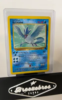 Pokemon - Articuno 17/62 Fossil Unlimited Rare 1999 LP Great Condition - Image 1