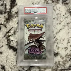 Pokemon TCG EX Holon Phantoms Blister Booster Pk PSA9 English 2006 Kabutops - Image 1