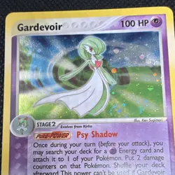 Pokemon Gardevoir 7/109 EX Ruby & Sapphire Holo Rare 100HP 2003 - Image 1