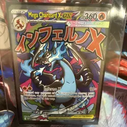 Mega Charizard X ex MEP023 Black Star Promo UPC Pokemon TCG #023 - Image 1