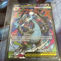 Mega Charizard X ex MEP023 Black Star Promo UPC Pokemon TCG #023 - Image 2