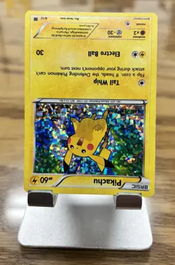 Pokemon TCG Pikachu Mcdonalds Promos 6/12 Confetti Holo Promo 2015 - Image 2