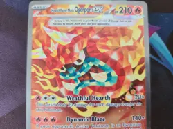Pokemon Hearthflame Mask Ogerpon ex 212/167 NM - Image 2