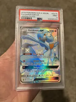 Pokemon Gardevoir GX Hidden Fates Shiny Vault SV75/SV94 Full Art Holo PSA 9 - Image 1