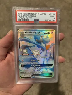 Pokemon Gardevoir GX Hidden Fates Shiny Vault SV75/SV94 Full Art Holo PSA 9 - Image 3