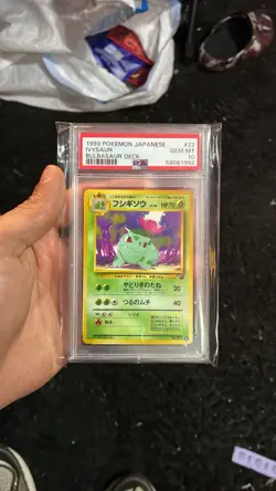 1999 Japanese Pokemon Ivysaur 1st Edition #30 PSA 10 Gem Mint - Image 1