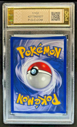 1999 Pokemon Base Set 1st Edition Alakazam Holo #1/102 PGC 10 GEM MINT! - Image 2