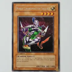 Ninja Grandmaster Sasuke - SOD-EN019 - LP - Rare - 1st ed - Yugioh - Image 1