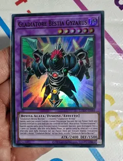 GLADIATORE BESTIA GYZARUS (Gladiator Beast) Super Rara LODT-IT044 Nuova Yu-Gi-Oh - Image 1