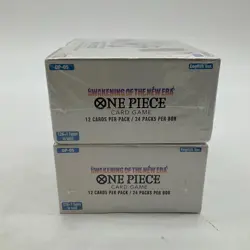 Lot of (2) One Piece TCG OP-05 Awakening Of The New Era Booster Boxes SEALED - Image 4