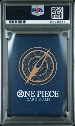 2023 One Piece OP05 EN Monkey D Luffy 1st Anniversary #012 PSA 10 GEM MINT - Image 2