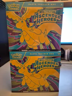 Pokemon TCG: Ascended Heroes Elite Trainer Box (ETB) x2 - Brand New & Sealed ✅ - Image 1