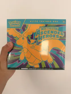 Pokemon TCG: Ascended Heroes Elite Trainer Box (ETB) - Brand New & Sealed ✅ - Image 1